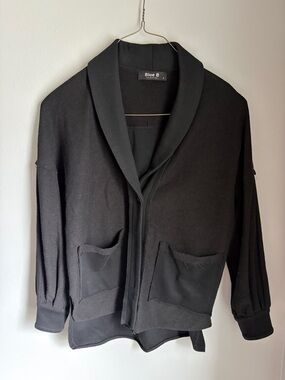 Blue B Black Shawl Collar Cardigan

Size S